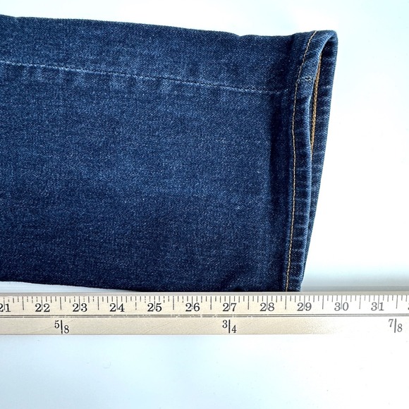 J.Crew 770 Straight-Fit Stretch Jeans Mens 34x30 Indigo Blue Denim Exc.Cond. - Picture 11 of 12